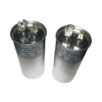 20-80Uf AC Motor Start Capacitors Explosion Proof Single Oval Run Capacitor For Output Filter