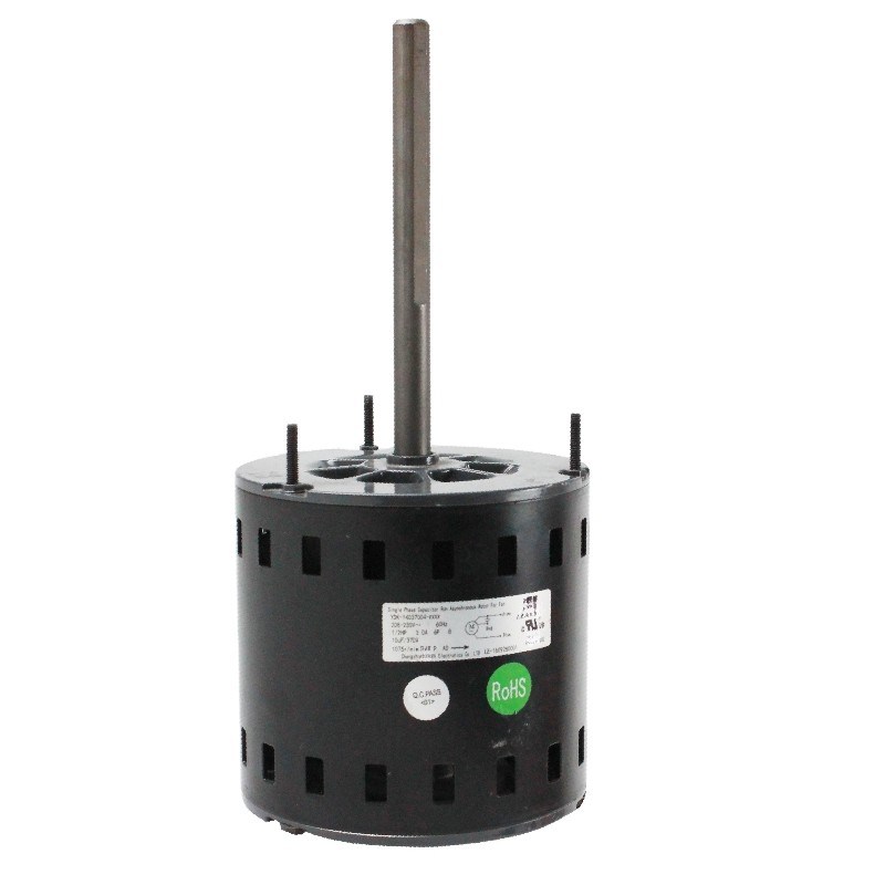 208-230v Central AC Condenser Fan Motor 60hz 3 Speed Single Phase 1/2HP