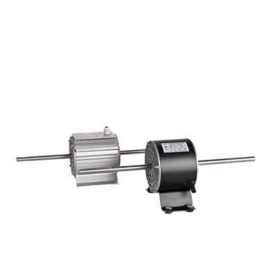 1hp Dual Shaft Fan Motor 750W Three Phase 800-1300rpm Commercial Condenser Fan Motor