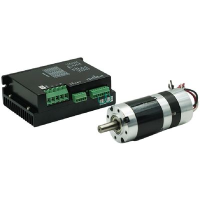 56JBX DC24v 20-100W Brushless Geared Motor With Planetary Gearbox For Precision Control Equipment