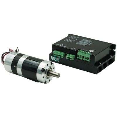 56JBX DC24v 20-100W Brushless Geared Motor With Planetary Gearbox For Precision Control Equipment