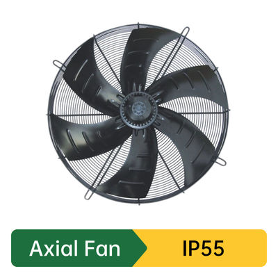 Electric Axial Fan with Noise Level of 50-70dB A and Low Maintenance Requirements